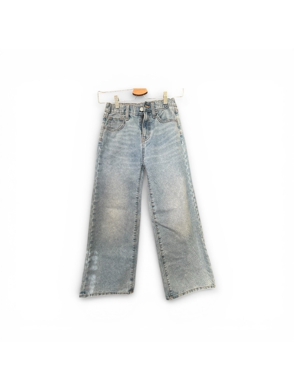Old Navy Girls Baggy Wide-Leg Jeans Size 10 Blue Size 10G